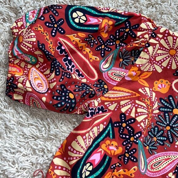 NWT Rachel Zoe Boho Floral V-Neck Romper Medium - Picture 13 of 13